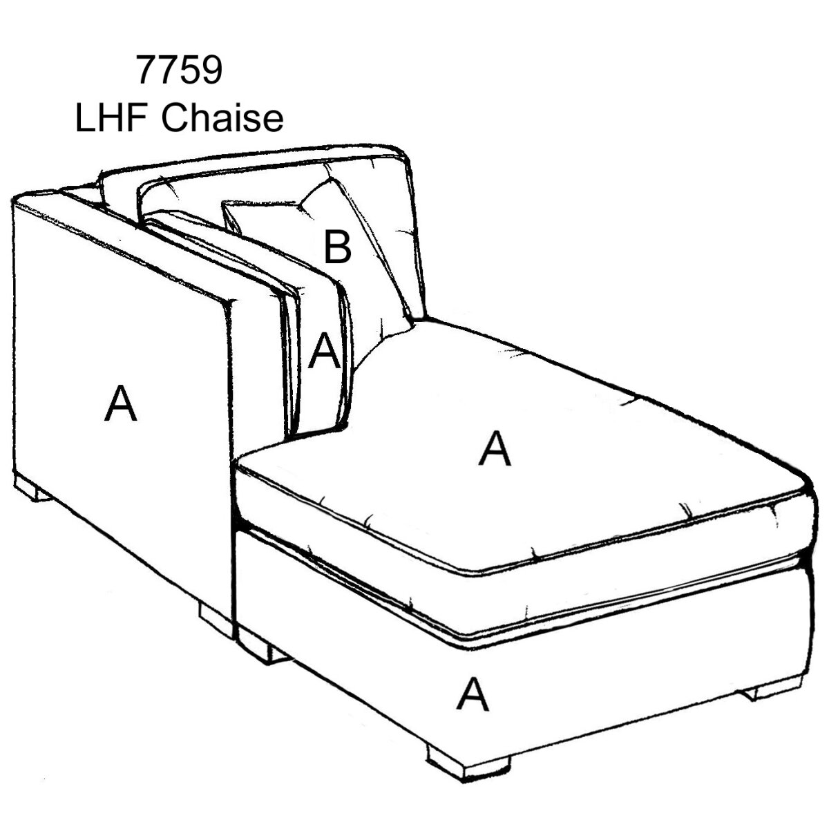 35216e2dda5be72e6eee95ea7cf08ea3 7759 LHF Chaise - Image 1