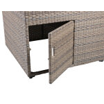 Tamyra Resin Wicker Side Table & Ottoman - Image 16