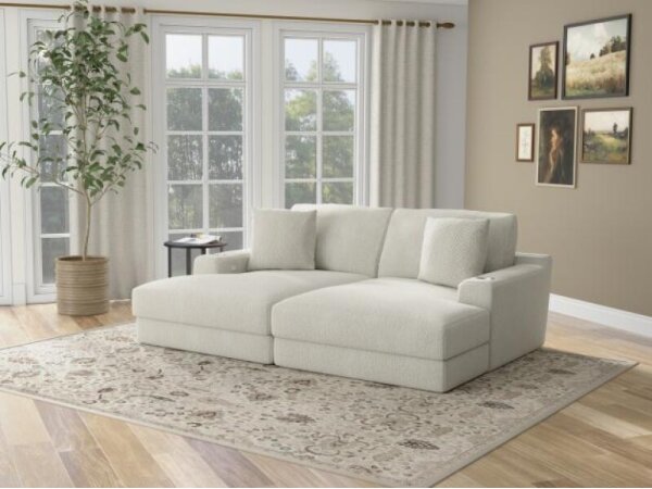 Cozy 3445 LSF Chaise w/USB - Image 4
