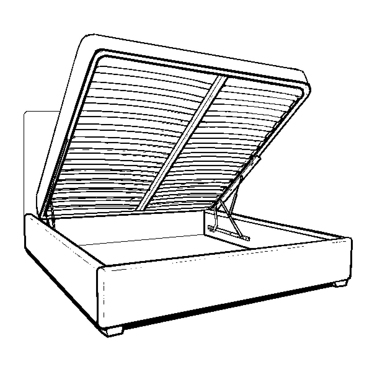 37e254022de3dcd6b6393a967646cdd4 BASESTRG260Q Fabric Storage Base - Image 1