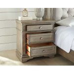 Highland Park Nightstand, Waxed Driftwood - Image 3