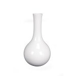 Ceramic White Vase 18H 2 Pack