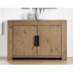 Aubrey Waxed Driftwood 7-piece 78-96″ Dining Set - Image 16