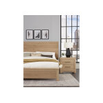 Crafted Cherry Bedroom by Ben & Erin Napier Ben's Plank Bed