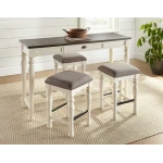Joanna4-piece Sofa Bar Set, Sofa Bar & 3 Counter Stools - Image 3