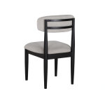 Magnolia Upholstered Side Chair, Black - Image 4