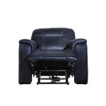 Lexington Triple-power Media Recliner, Ocean Blue - Image 9