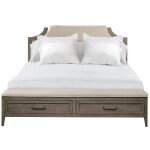 Vogue King Upholstered Storage Bed - Image 4