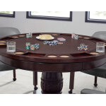 Tournament, Game Table And Chairs, 6-piece, Brown(table & 4 Side Chairs) - Image 8