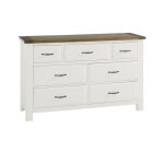 Maple Road Two-tone Triple Dresser - 7 Drwr