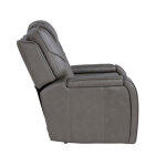 Daniel Triple Power Home Theater Leather Recliner With Built-in Speakers - Image 9