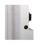 Cassie Illuminating King Bed, Shimmering Pearl Finish - Image 8