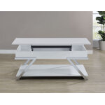 Zena, Lift-top Cocktail Table, Castered - Image 4