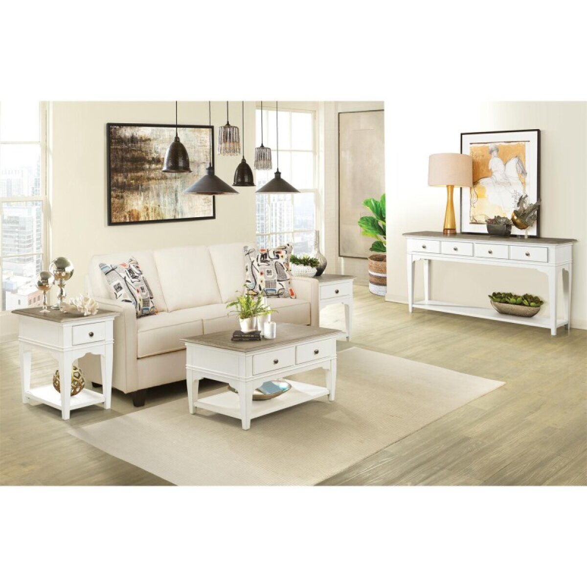 41e0e26f75d9acdef222df26f5cccf31 Leg End Table - Image 1
