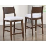 Canton Cushioned Seat 24″ Counter Stool