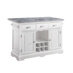 Zermatt Gray Marble Kitchen Island Top