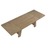 Orinda 72-108″ Dining Table Top With Two 18″ Leaves - Image 9