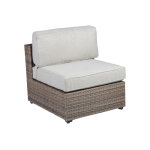 Tamyra Resin Wicker Patio Armless Chairs - Image 3