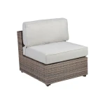 Tamyra Resin Wicker Patio Armless Chairs - Image 2