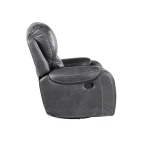 Keily Recliner, Manual Swivel, Glider, Grey - Image 7