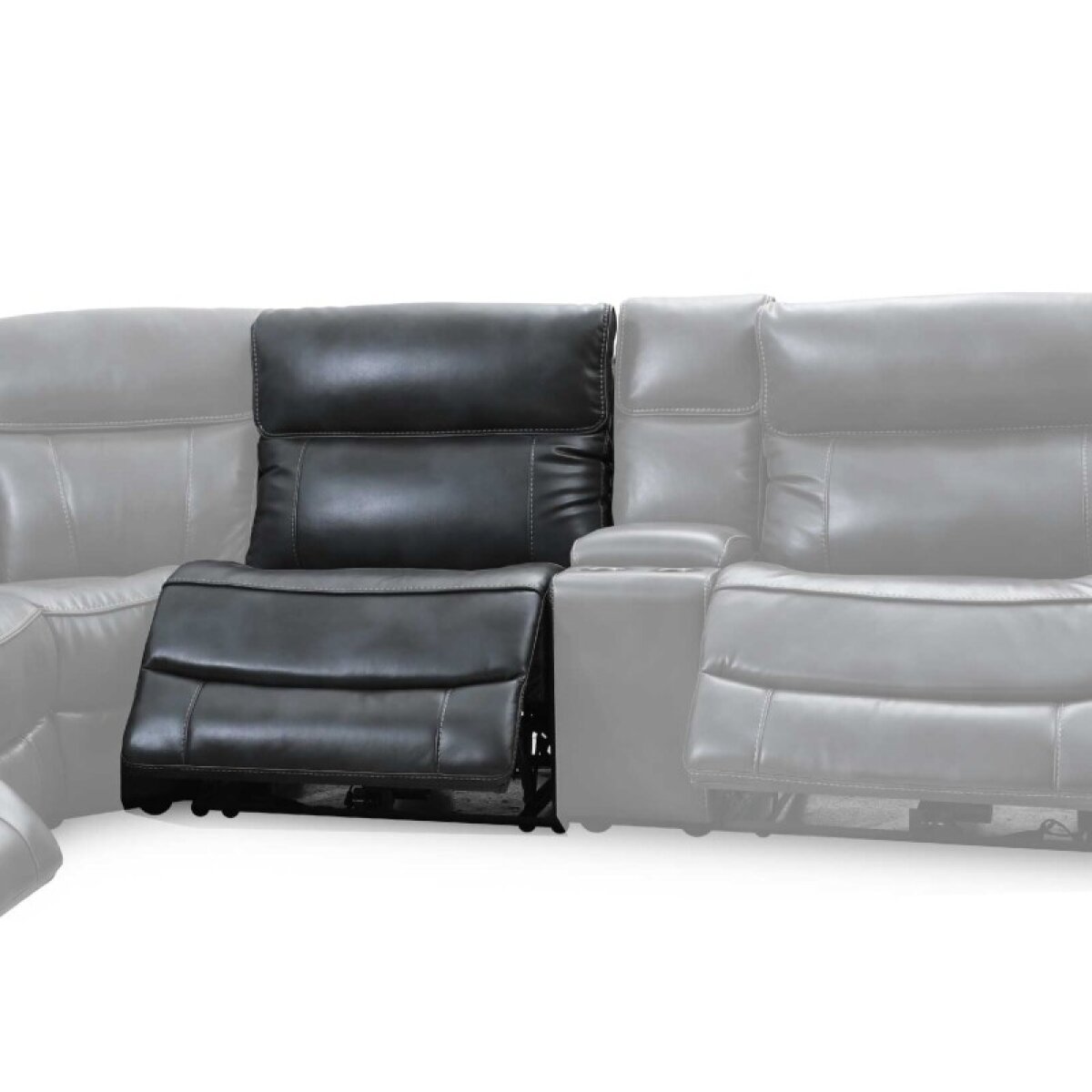 45cc671583311f2e4fd82fcf6d615e18 Provo Dual-power Armless Recliner - Image 1