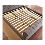 Swanson King Bed, Sand