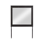 Henry Reeded 42″ Mirror, Espresso Finish - Image 3