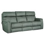 Contempo Power Headrest Double Reclining Loveseat W/ Console and Cupholders