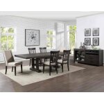 Napa 7-piece Dining Set(table, 2 Upholstered & 4 Side Chairs)