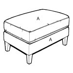 2468P Ottoman - Stationary chair program