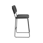 Tribeca 30″ Commercial Grade Bar Stool, Black - Image 5
