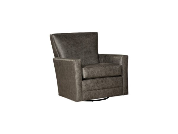 Cm Leather Living Room Swivel Glider L055610bdsg