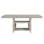 Garland 60-80″ Counter Table With 20″ Leaf, Greige Finish - Image 18