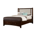 Bonanza UPHOLSTERED STORAGE BED - GREY