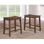 Westlake 5-pack Counter Set, Brown(counter Table & 4 Counter Stools) - Image 4