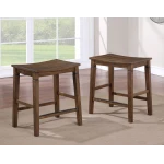 Westlake 5-pack Counter Set, Brown(counter Table & 4 Counter Stools) - Image 3