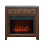 Fairview Oak 32" Fireplace - Image 3