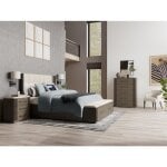 Sariel Queen Upholstered Storage Bed