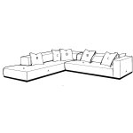 2283-42 RHF Corner Chaise