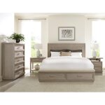 Cascade King Panel Upholstered Storage Bed - Image 6