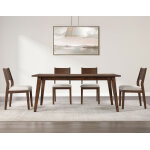 Canton 5-piece 72″ Side Chair Dining Set - Image 3