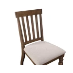 Joanna Side Chair, Brown - Image 7