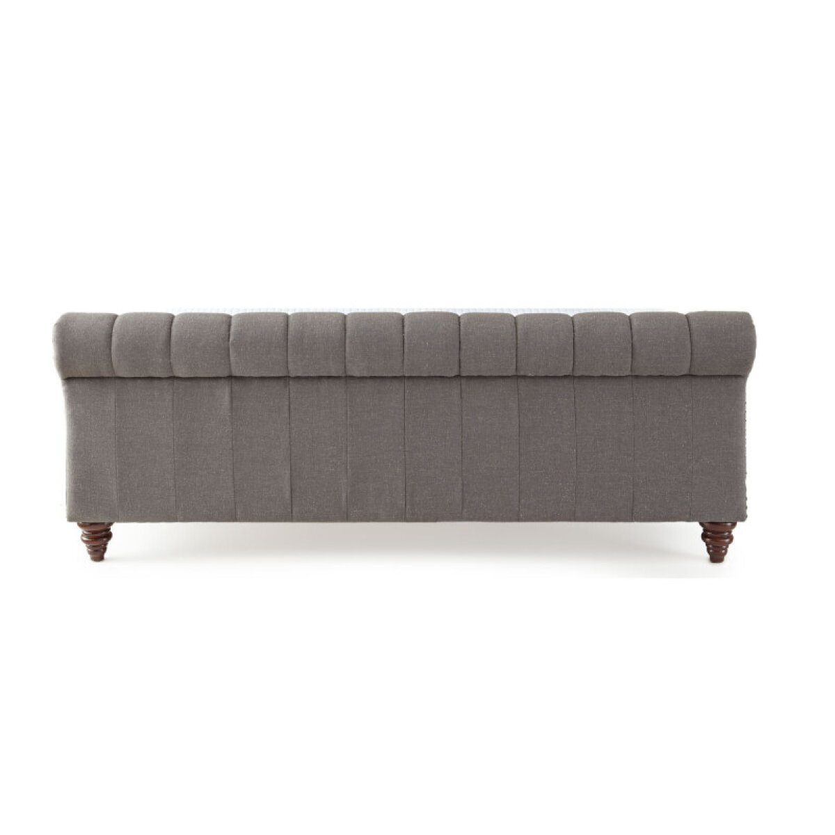 50630e2132e0f89699a0f3e190e045c2 Swanson K Size Gray Upholstered Footboard - Image 1