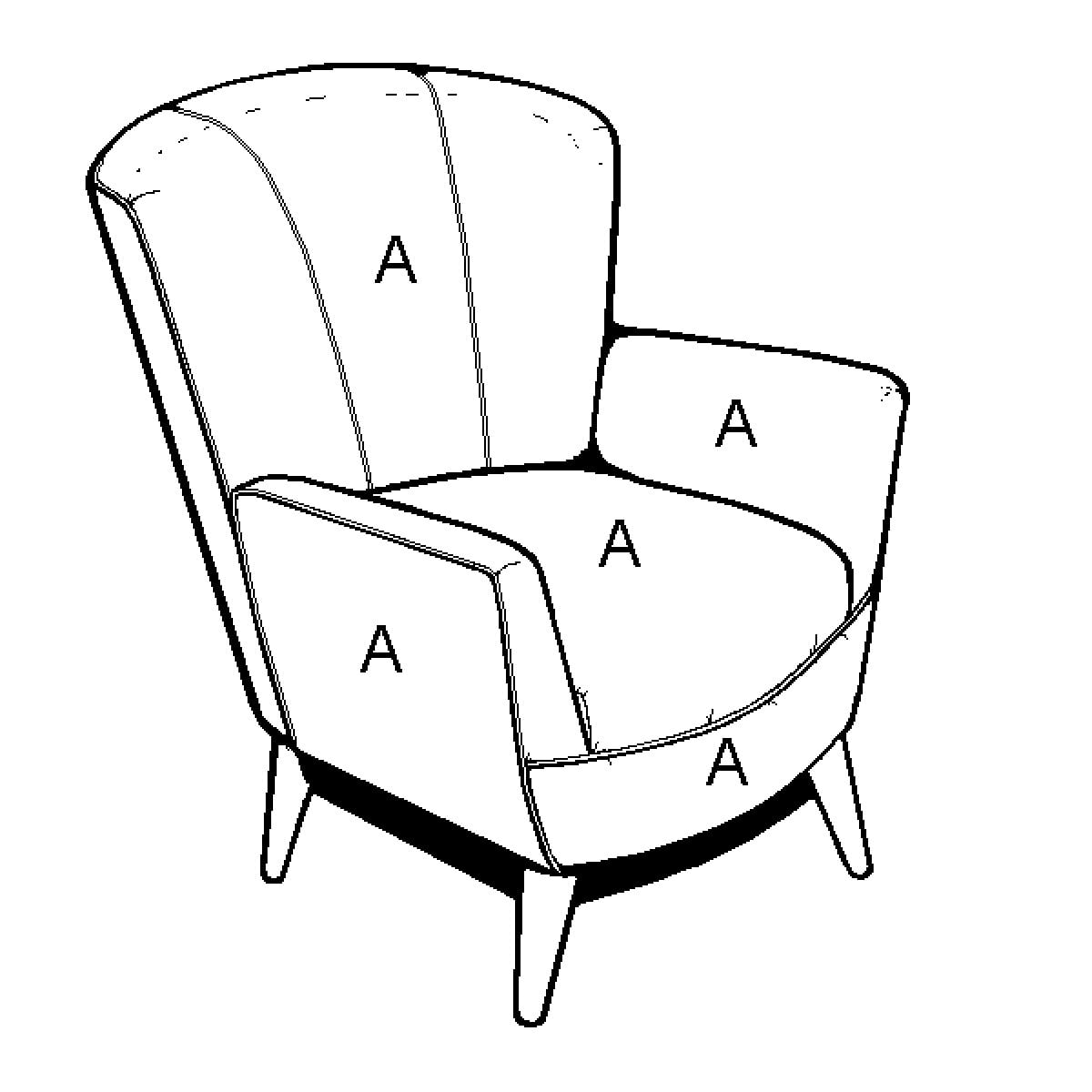 507b9c5afc373555d75e81b734f8d307 2114-03 Chair - Image 1