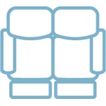 Next Level Wild Card Double Reclining Loveseat - Image 3