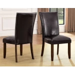 Hartford 72 Inch Table 7 Piece Set, Brown Chairs - Image 5
