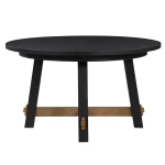 Aubrey 5-piece 54″ Round Dining Table Set - Image 4