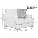 Ava Sectional 4498 RAF Sofa - Image 9