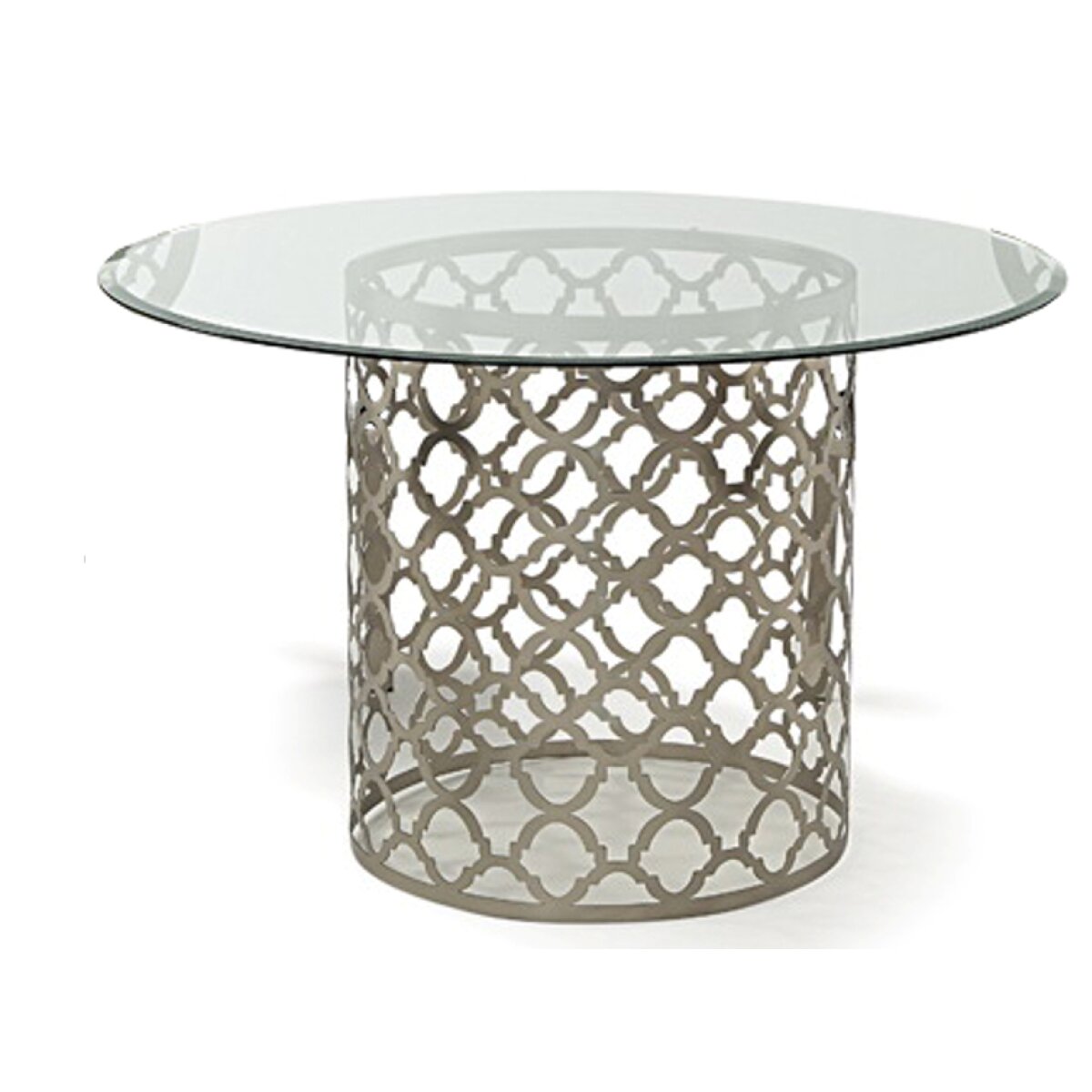 542cea6717a5400ad015cfb3daab20cb Quatrefoil Dining Table Top Box1 of 2 - Image 1