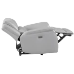 Alexandria Leather Power Recliner, Stone - Image 8
